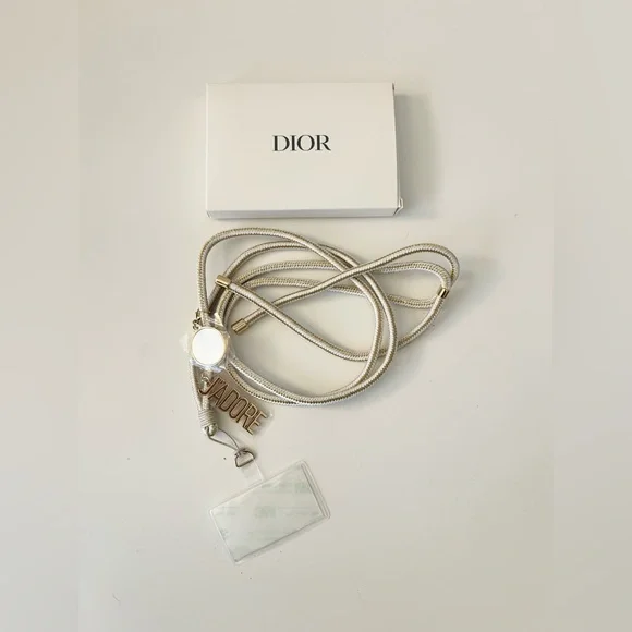 🌸DIOR J'adore Mobile Phone Ring with 2 Charms - Picture 5 of 6